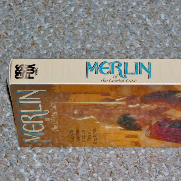 Merlin of the Crystal Cave VHS 1993 Brand New CBS Fox Video Mary Stewart BBC - Picture 8 of 11